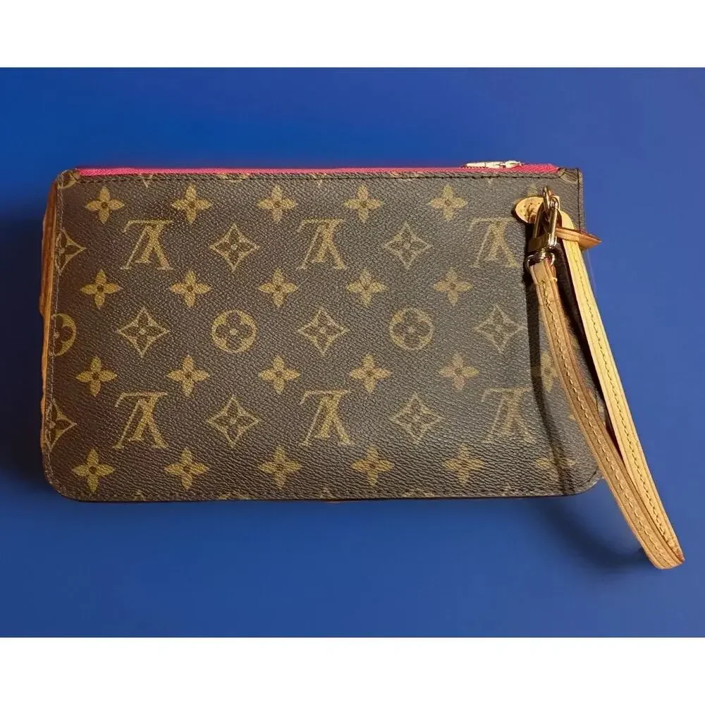 Louis Vuitton HAWAII Pochette MM Pouch Wristlet Hot Pink Monogram Maui LTD RARE